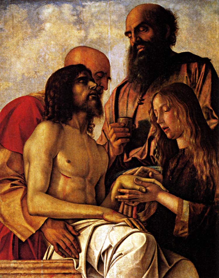 Photo:  Giovanni Bellini, Compianto sul Cristo morto (Pietà), ca. 1470